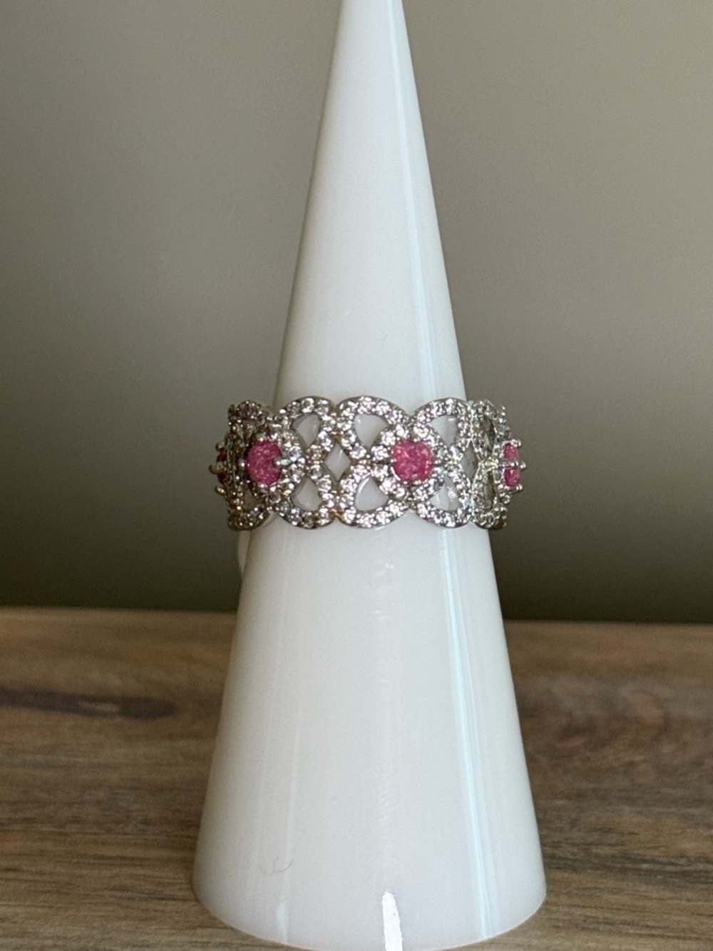 Bomb Party OG Ring “Laced With Love” CLOVERS! Size 6. Brand New!